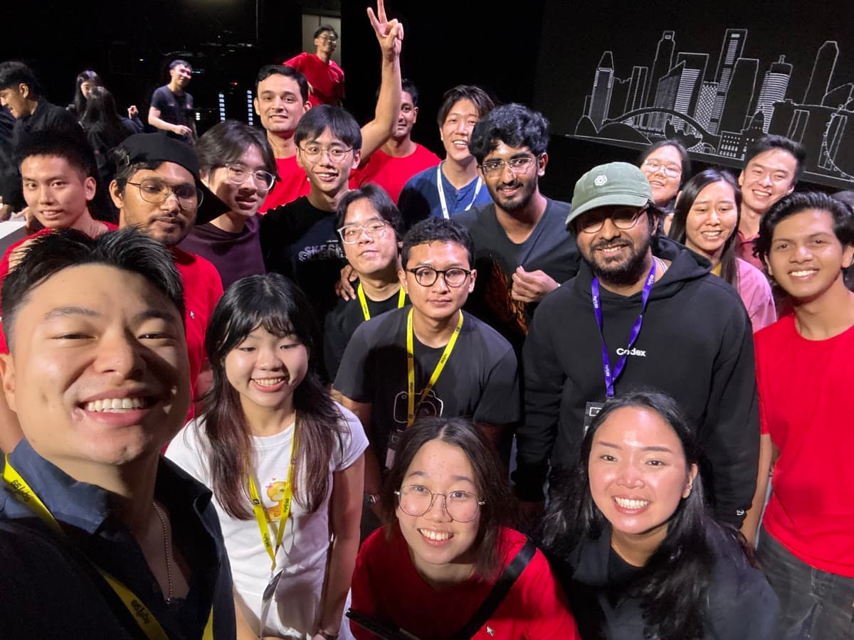 Eugene with the Bon AI community