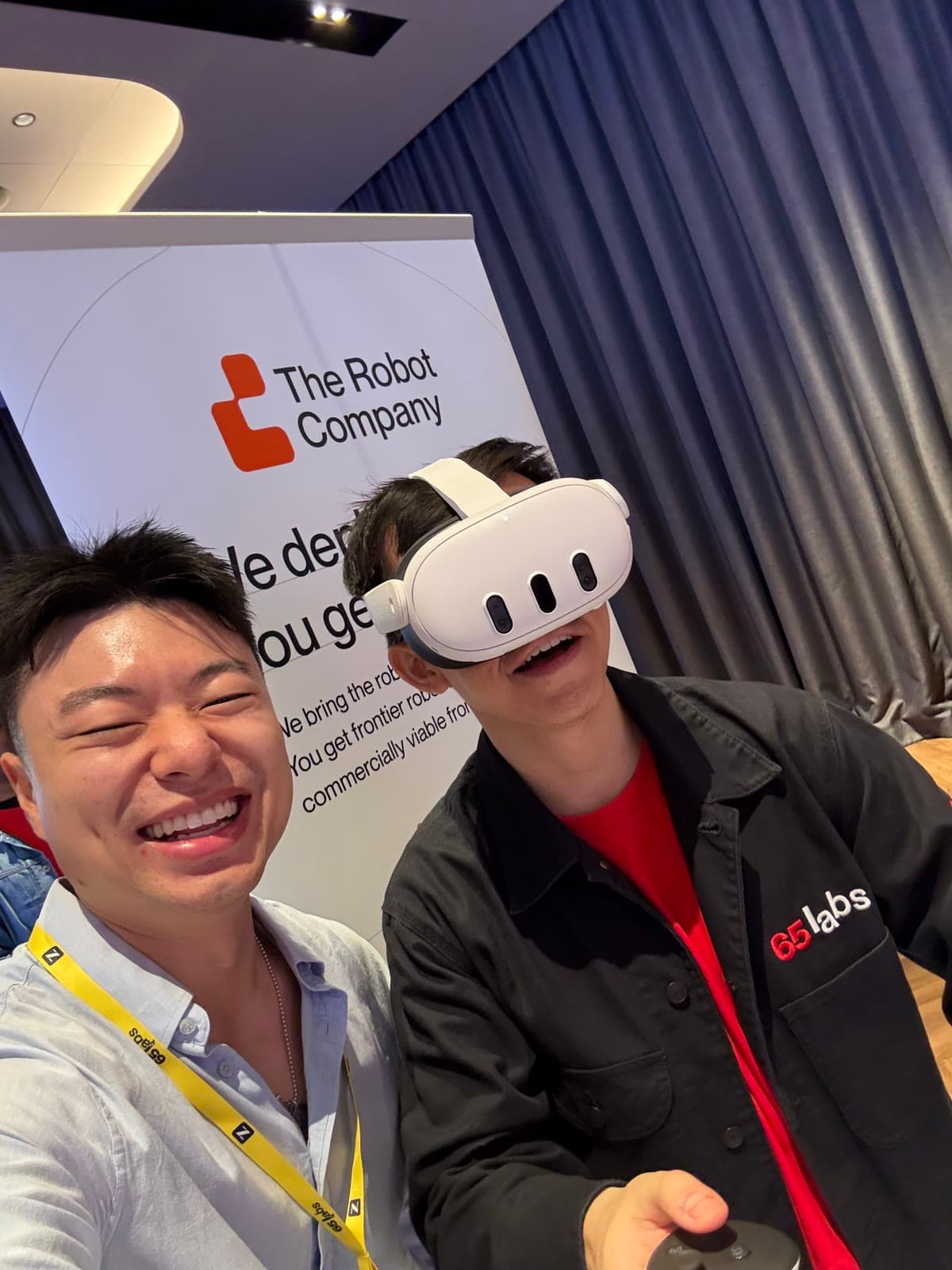 Eugene trying the latest AI hardware