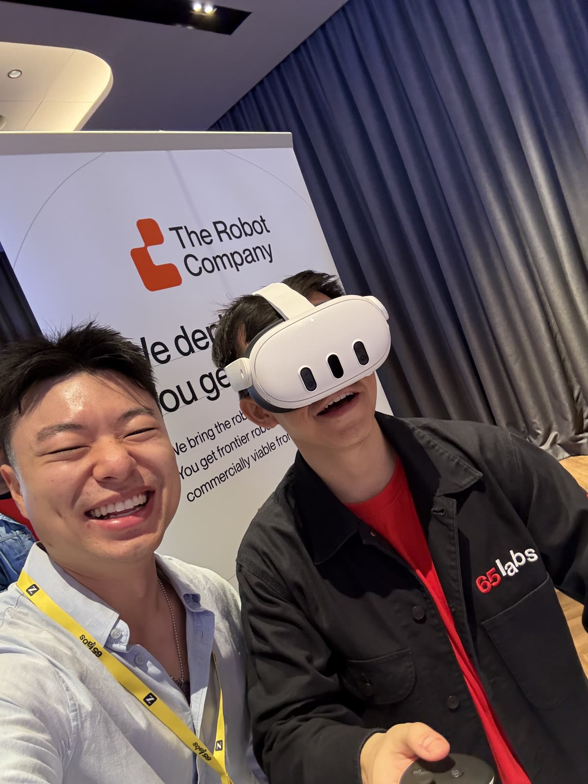 Eugene trying the latest AI hardware